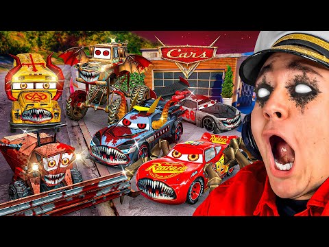 Robando Coches de CARS POSEÍDOS en GTA 5 !!🧟‍♂️🩸