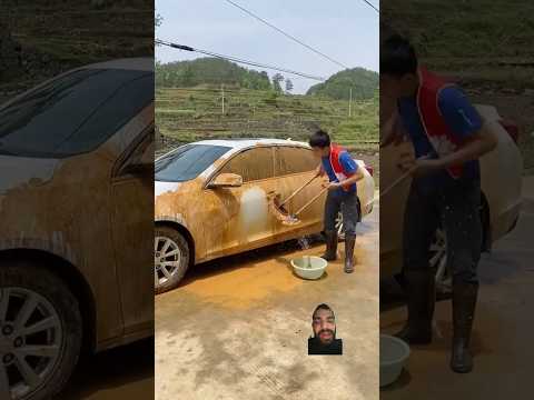 Car?external cleaning gadget pressure nozzle #viralvideo #shortsviral #challenge #kinetic #cleaning