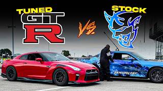 GTR Fans Won’t Recover From This... Tuned GTR vs Demon 170 DRAG RACE