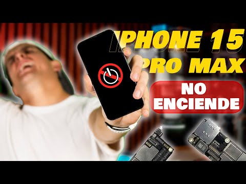 IPHONE 15 PRO MAX | NO ENCIENDE