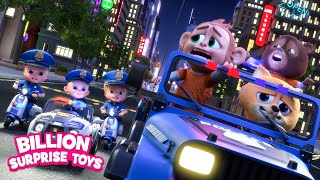 The Great Police Jeep Hijack | City Chaos Adventure