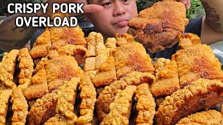 CRISPY PORK OVERLOAD | OUTDOOR COOKING | MUKBANG PHILIPPINES
