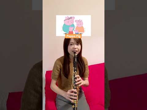 Ragazza giapponese si lancia in un’improvvisazione con il clarinetto🎶 #shorts