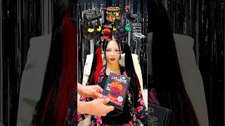 Random Black Color food MUKBANG2☠️[Wait Behind..] #shorts