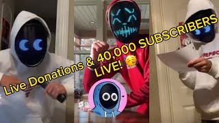 Live Donations & 40,000 Subscribers Live! 🥳