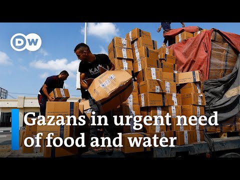 Humanitarian crisis in Gaza spirals as Israeli offensive continues | DW News