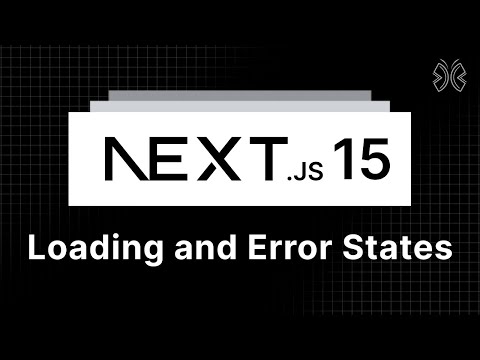 Next.js 15 Tutorial - 69 - Loading and Error States
