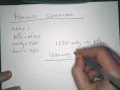 Unit Conversion and Dimensional Analysis