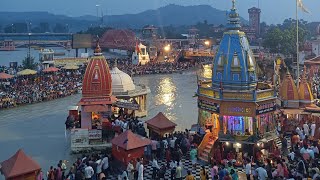today Live darshan Har ki Pauri Haridwar