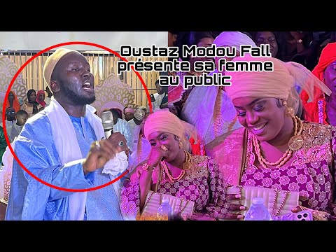 Kénén kumani nop nala damalay Nakh’’Oustaz Modou Fall Présente publiquement sa Femme en plein tafsir