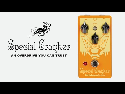 Special Cranker All Discrete Analog Distortion Enhancement Device Demo "An Overdrive You Can Trust"