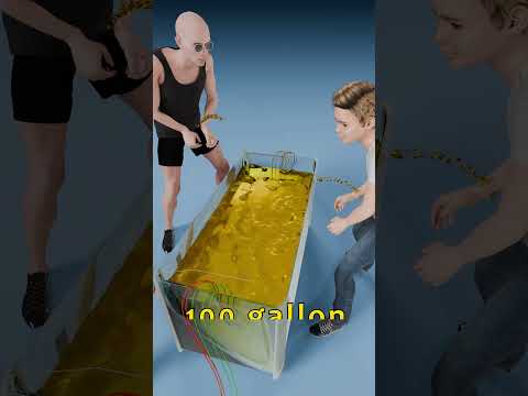 1 Gallon of Human Pee vs 5000 Gallons
