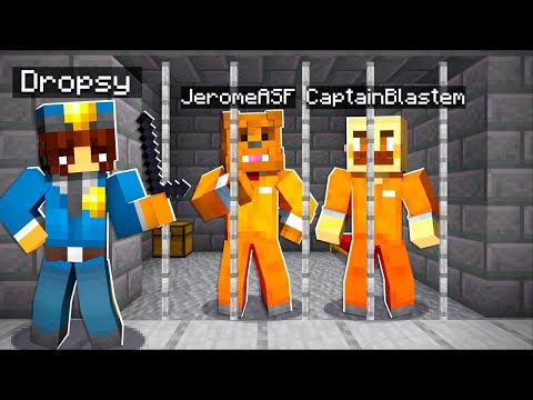 The Strangest Warden Ever In Minecraft Cops and Robbers!