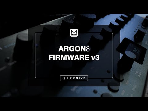 Modal Quick Dive – ARGON8 Firmware v3