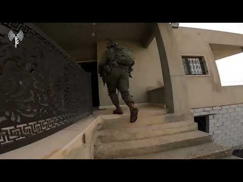 תיעוד ממצלמת גוף של לוחמי הנח