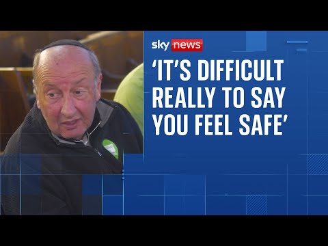 YouTube video thumbnail: Members of Manchester Synagogue 'don't Feel Safe' one Month on From Terror Attack