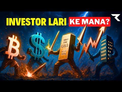 Isu Perang, Bitcoin vs Aset Tradisional! Investor Lari Ke Mana? | Indonesia