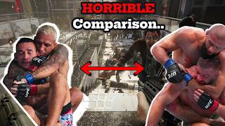 Charles Oliveira was more fun than Khamzat Chimaev