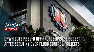 DPWH cuts P252-B off proposed 2026 budget after scrutiny over flood control projects | ANC