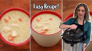 Instant Pot Lemon Chicken Rice Soup (Avgolemono Soup) | Step by Step Recipe
