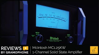 Vido-Test : McIntosh MC1.25KW 1,200 Watt Monoblock Poweramp Review