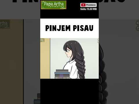 PINJEM PISAU DI SEKOLAH #animasisekolah #dramaanimasi #fypシ
