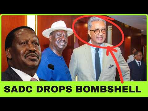 Breaking SADC Just KILLED Raila’s AUC Bid – Will He Maneuver His Way to Lead Africa! (WATCH)