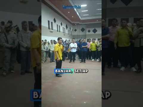 Ramai Ramai Perangkat Desa di Kota Banjar Datangi Kantor Setda