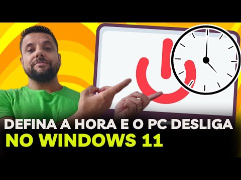 Como DESLIGAR o COMPUTADOR Ou NOTEBOOK Com a HORA MARCADA No Sistema WINDOWS 11