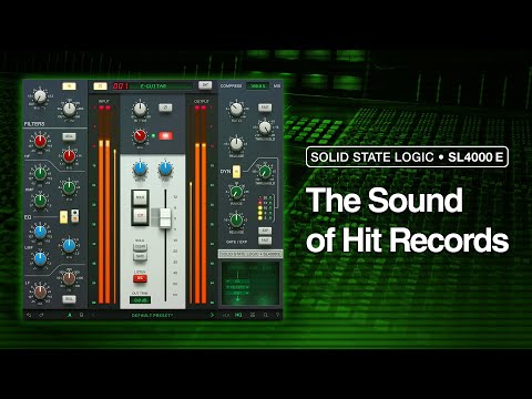 SSL 4K E Plug-in: The Sound of Hit Records