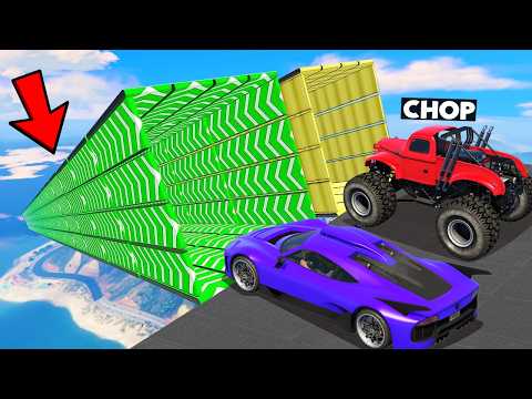 GTA 5 CHOP CHOOSE THE WRONG TUNNEL MEGA RAMP CHALLENGE