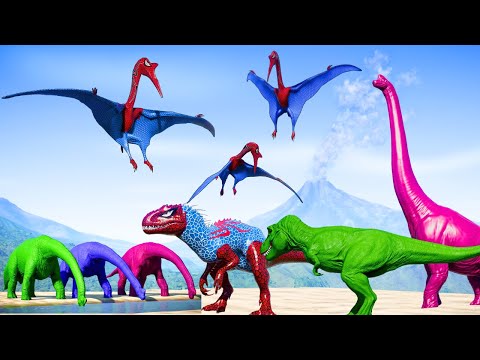 Spider-Man Dinosaurs Invade Jurassic World… And It Gets Out of Control! 🕷️🦖💣