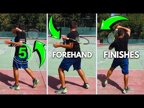 5 Ways To Finish Your Forehand - Advanced Tennis Forehand Technique