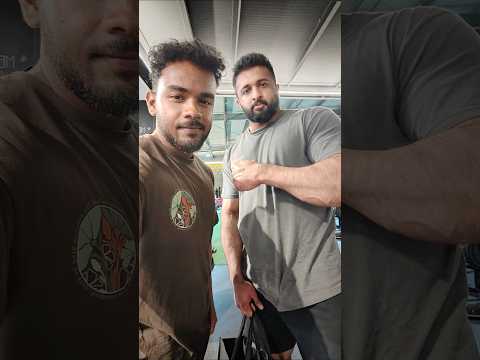 With the Strongest Man of UAE! ๐ฅ #Fitness
