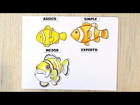 ⭐Drawing and Coloring Fish Nemo- 2024 -Transformations ⭐How to Draw Fish Nemo