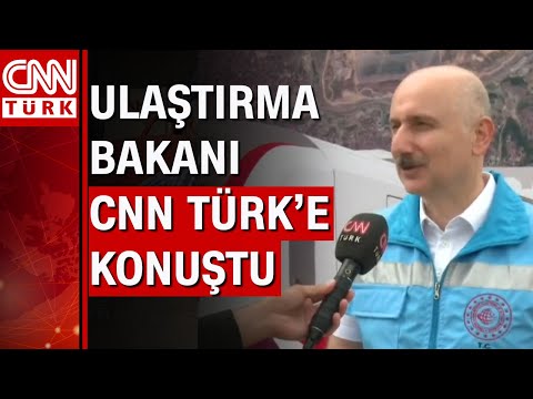 Bakan Karaismailoğlu CNN Türk'e konuştu! Pendik - S. Gökçen Havalimanı metrosu açılıyor