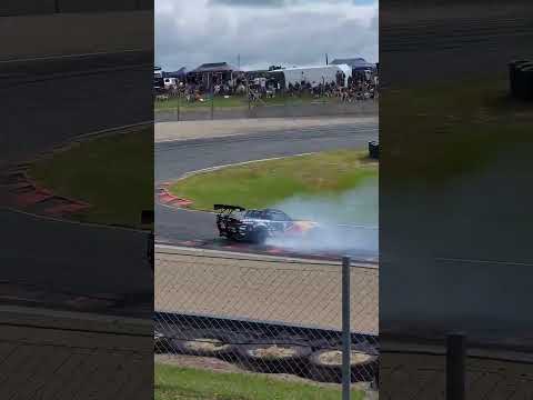 roof said 'f*ck that' @RedBullMotorsports #madmike #drift #car #rotary #sound #racing #mazda
