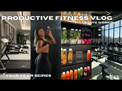 Your *YEAR* series ep.12| mic’d up FULL GLUTE WORKOUT. (yap session)