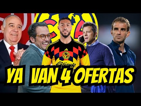 DENIS BOUANGA LO VUELVE HACER EL AMERICA TIENE 4 COMPETENCIAS MAS SON 4 OFERTAS MILLONARIAS DE LUJO