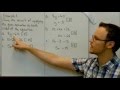 Operations and Equivalence in Equations