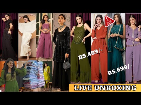 ❤️🥰|| Rakhi/🥀Savan Special Must Have designer party wear suit collection/sharara/cord-set/Under Rs.?