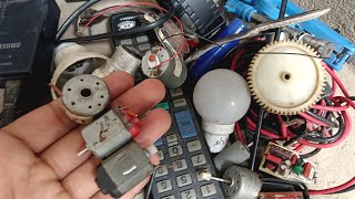 DC Motor SCRAP |  कबाड़ में मिला Electronic Ka Saman Creative SCRAP Video