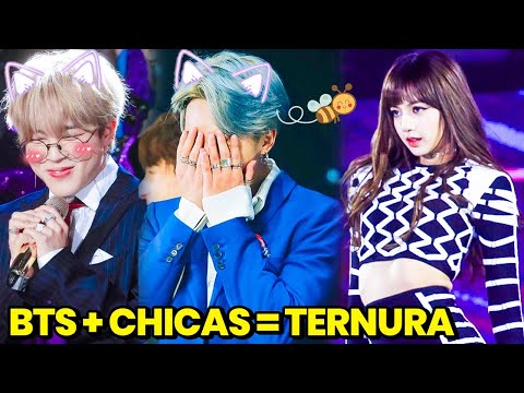 BTS reaccionando a IDOLS FEMENINAS MOMENTOS DIVERTIDOS 🤣una HORA Jayul