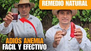 REMEDIO NATURAL Contra la ANEMIA: Fortalece tu SANGRE de Forma SALUDABLE 👉