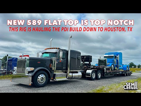 Peterbilt 589 hits the big road in style!!