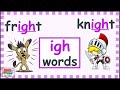 Understanding the 'igh' Trigraph