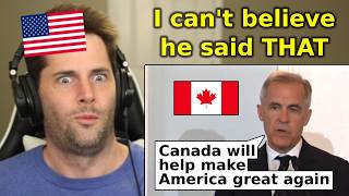 Mark Carney Just Made a VERY BOLD Pitch to the U.S. (American Reaction)