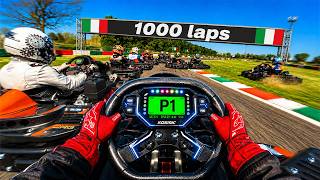 I survived Italy's 1000 lap KART RACE and here’s what happened…