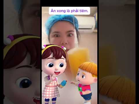 Em không muốn ăn kẹo nữa, đừng tiêm em #HoatHinhLongTieng #PhimHoatHinhHai #HoatHinhVuiNhon #shorts
