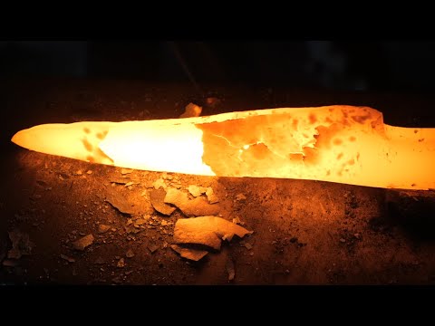 JFAK 11 - Forging a 1075  Fixed Blade